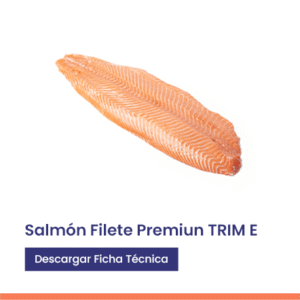 Salmón filete Trim E